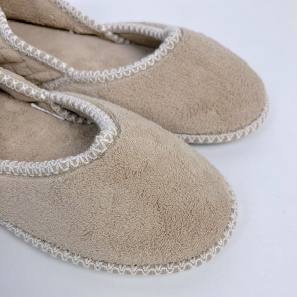 NWT Muk-Luks Beverly Slip-on Slipper Honey Wheat Sz Med (7-8) - Picture 6 of 14